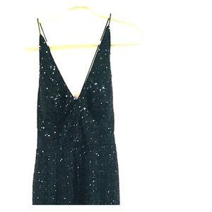 Black Sequin  formal gown or prom 8
